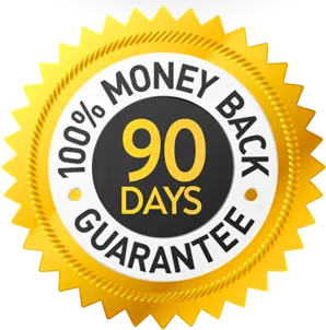 90 guarantee icon